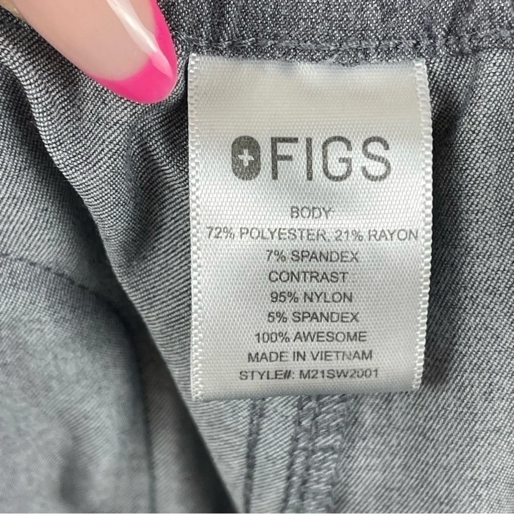 Figs Technical Collection Slim Fit‎ Straight Leg Scrub Pant Size Medium Men